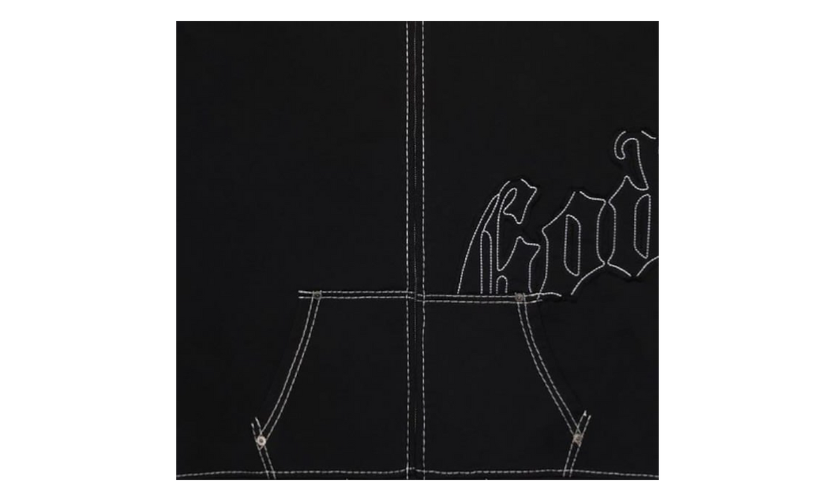 OG Logo Hoodie "Stitched Black" GS129
