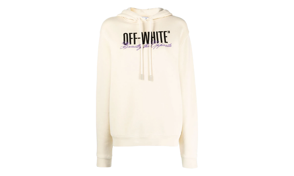 Big Logo Opposite Print Hoodie WMNS "Beige" OWBB035S23JER0066110