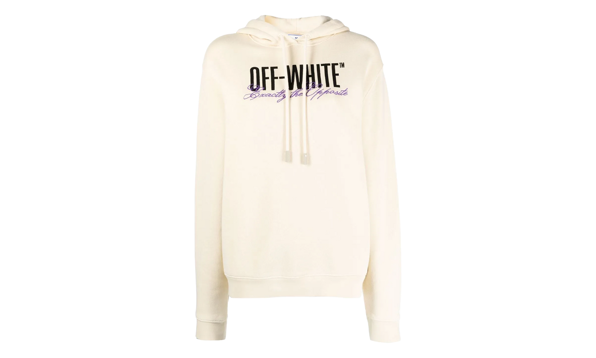 Big Logo Opposite Print Hoodie WMNS "Beige" OWBB035S23JER0066110