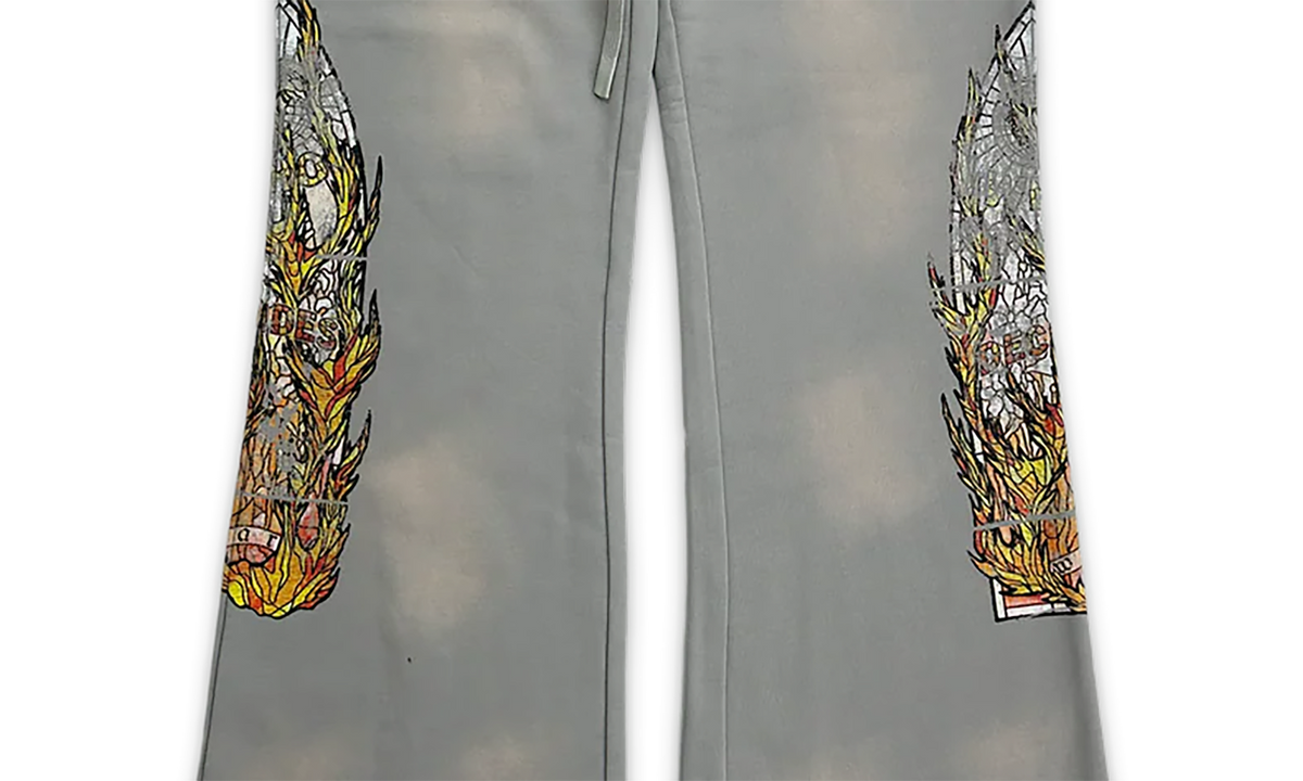 Flame Glass Sweatpants "Grey" 1120030021FS