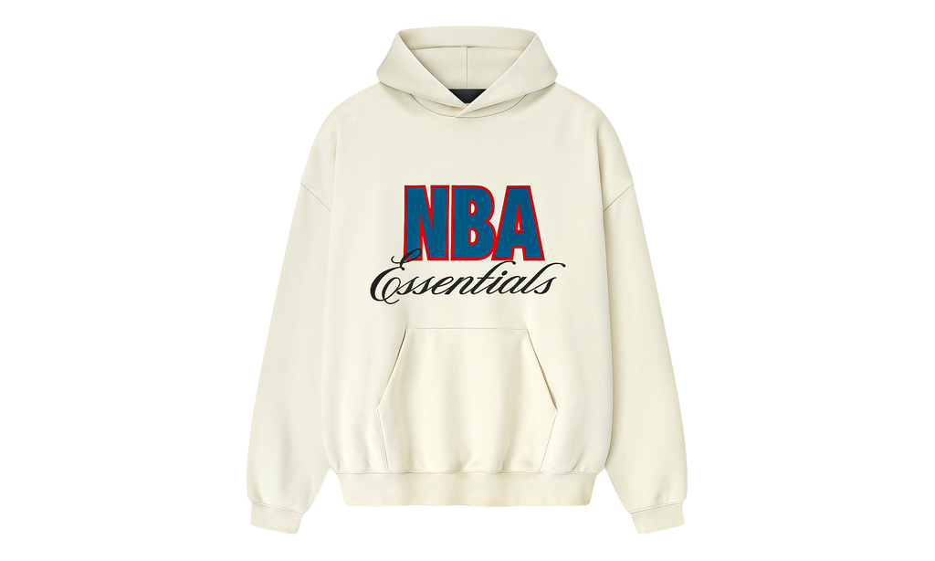 NBA 90s Hoodie "Cream" 192nb256702f