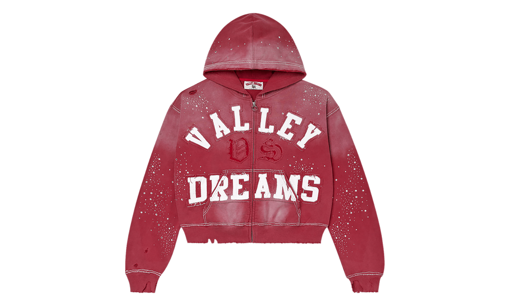 Classico Zip Up Hoodie "Ruby" 11451 10004VFCZUH RUBY