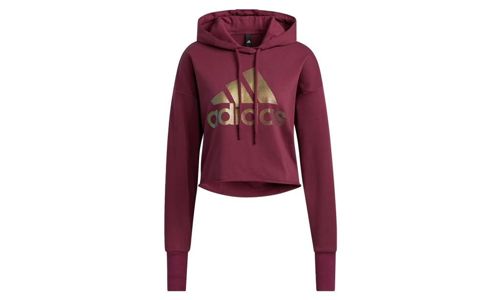 Holiday Graphic Hoodie WMNS "Victory Crimson" H56735