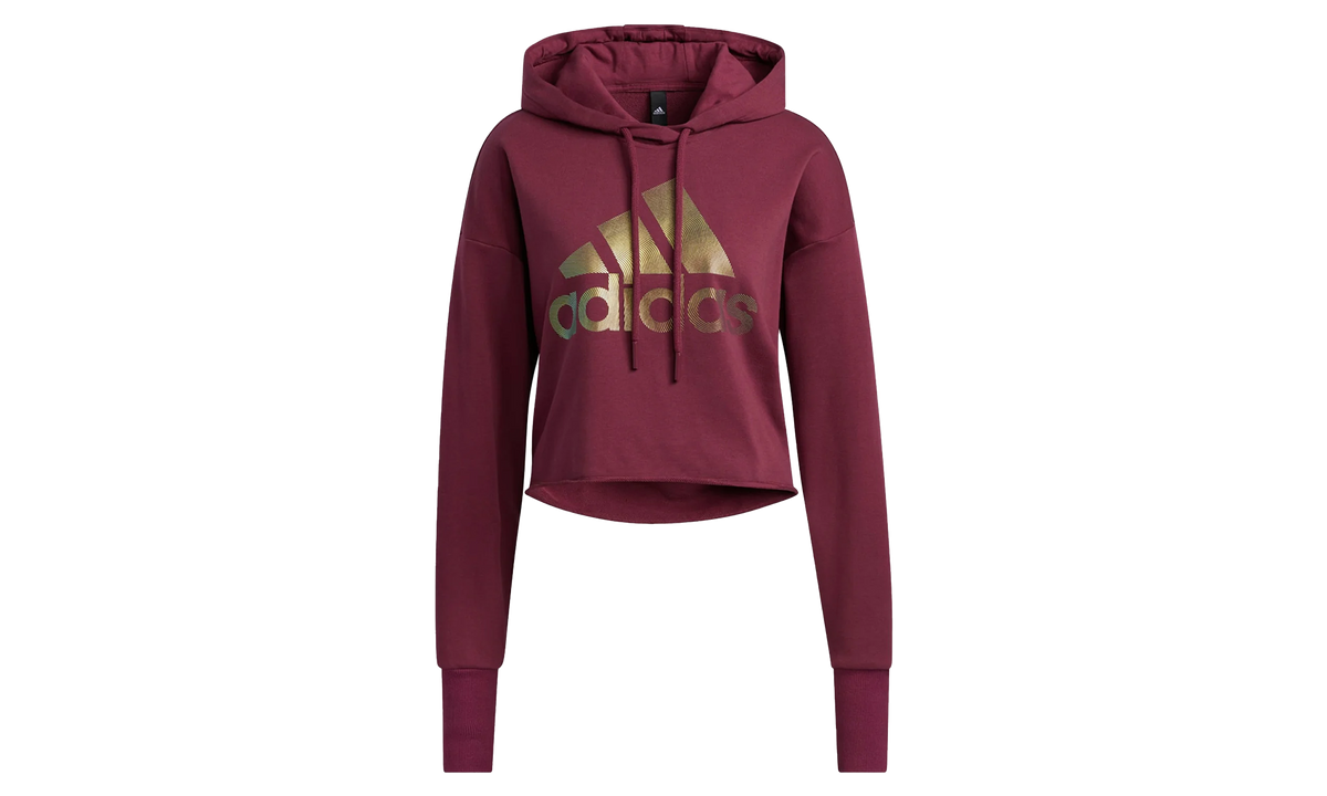 Holiday Graphic Hoodie WMNS "Victory Crimson" H56735