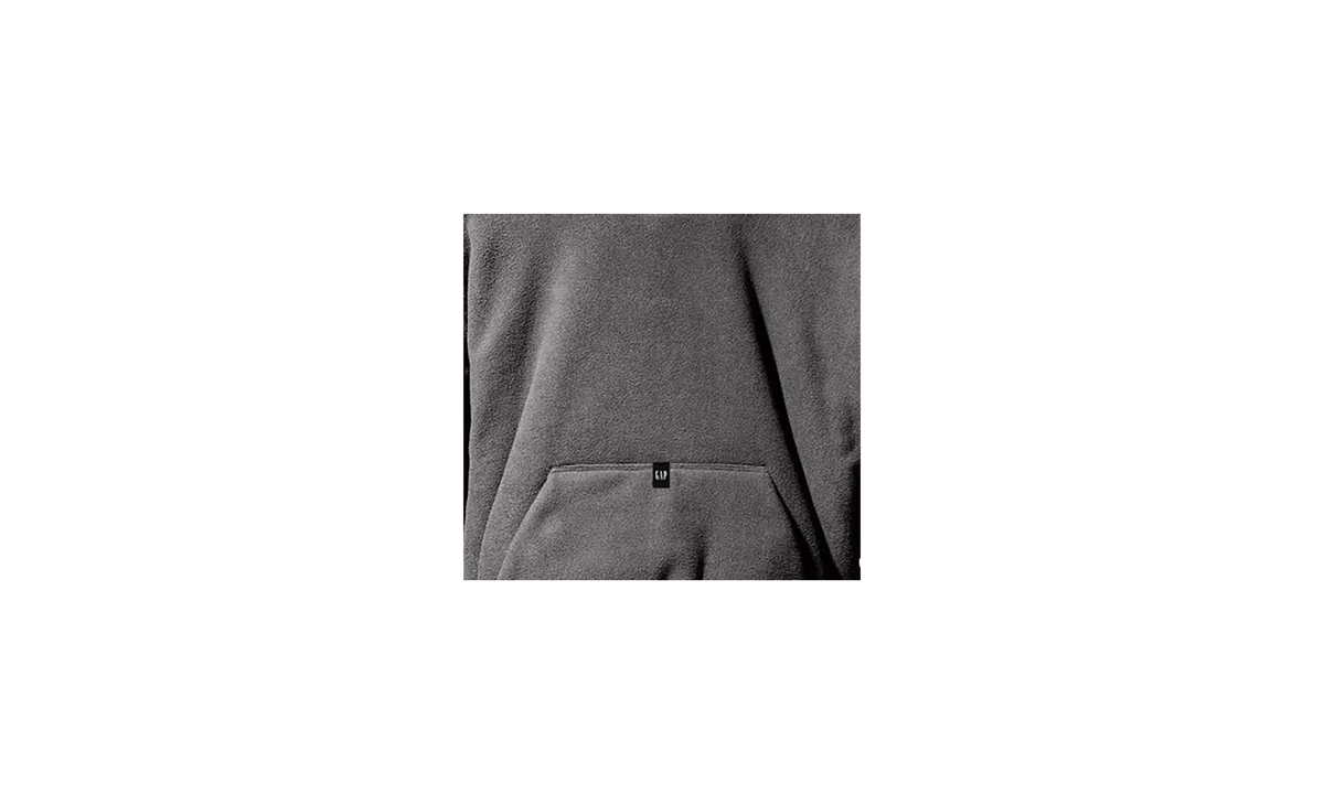 Yeezy Gap Engineered by Balenciaga Polar Fleece Padded Hoodie "Dark Grey" 471162 02 0003