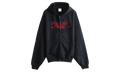 Anarchist Front Zip-Up Hoodie "Washed Black" MH27ZU210B