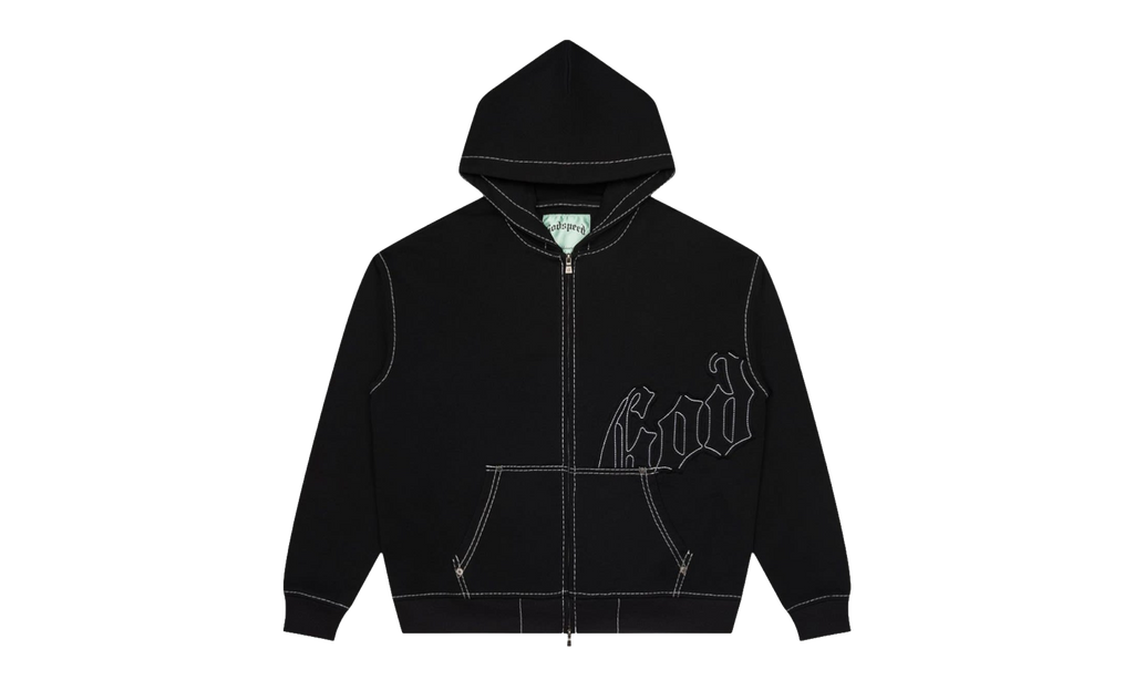 OG Logo Hoodie "Stitched Black" GS129