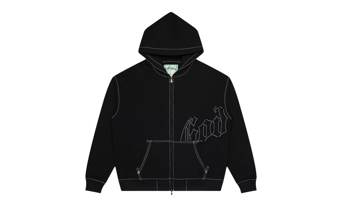 OG Logo Hoodie "Stitched Black" GS129