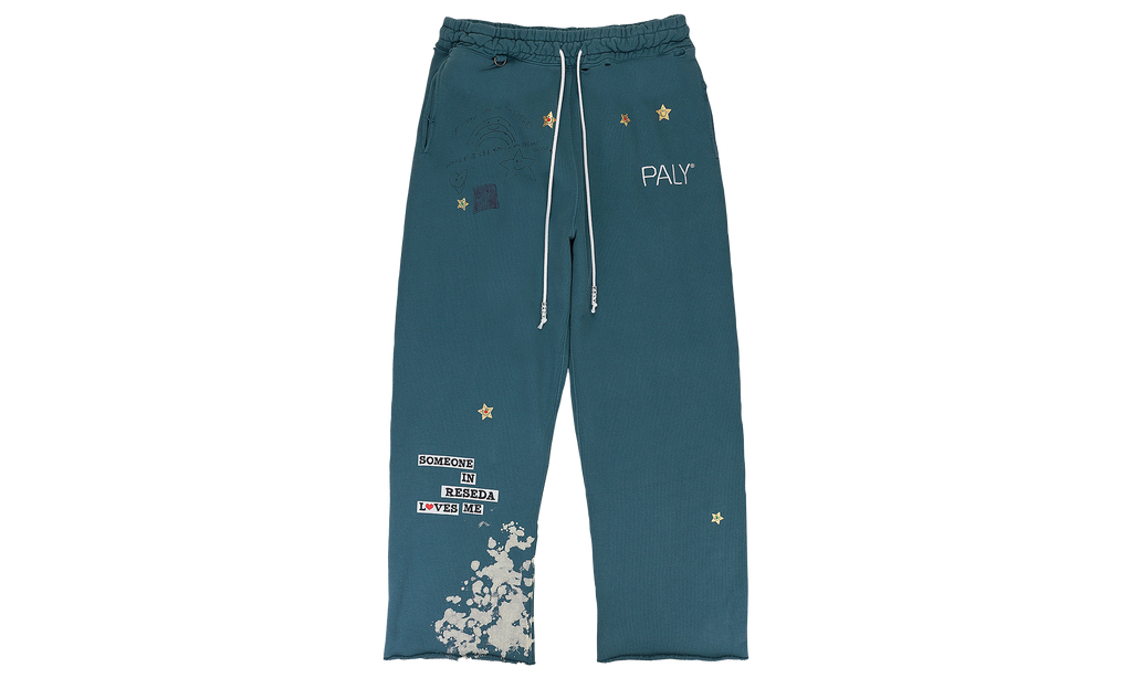 MY DREAM SWEATPANTS "TEAL" PAY XBTM 0001