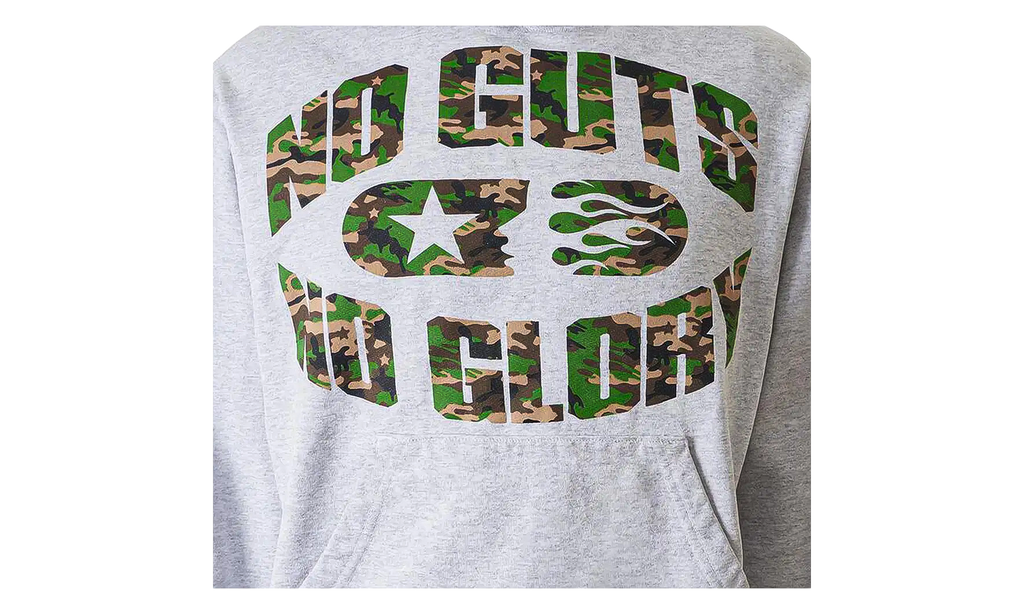 No Guts No Glory Hoodie "Grey" HSR343