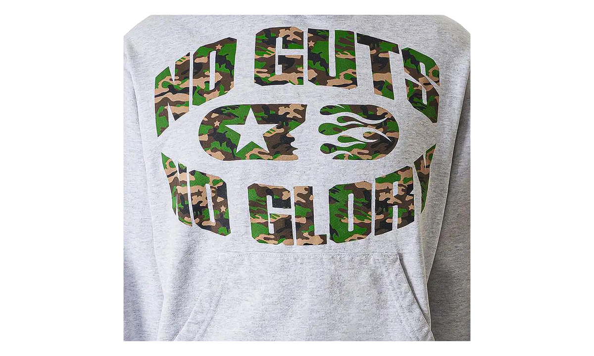 No Guts No Glory Hoodie "Grey" HSR343