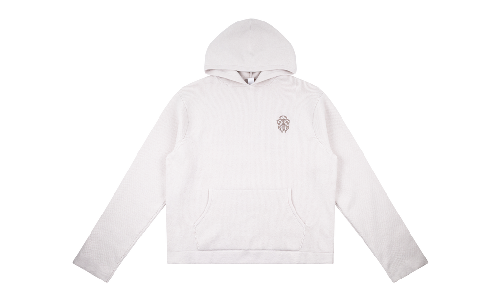 PLVR Vine Dagger Cashmere Hoodie "White" CHRM0269