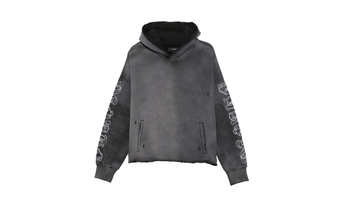 Heavyweight Fleece Hoodie "Black" M4104 HFBG425