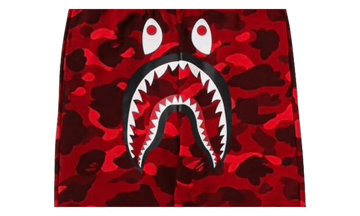 Color Camo Shark Sweatpants "Red" 1M30 152 009