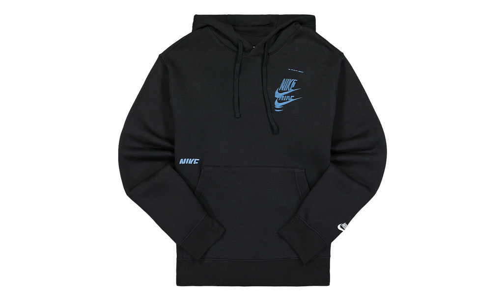 Sportswear Sport Essentials Fleece Pullover Hoodie "Black White" DM6873 010