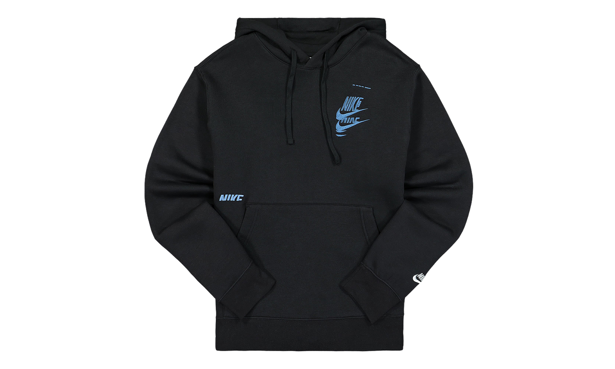 Sportswear Sport Essentials Fleece Pullover Hoodie "Black White" DM6873 010