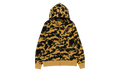 1St Camo Ape Head Patched Full Zip Hoodie (FW22) "Yellow" 1I80 115 016