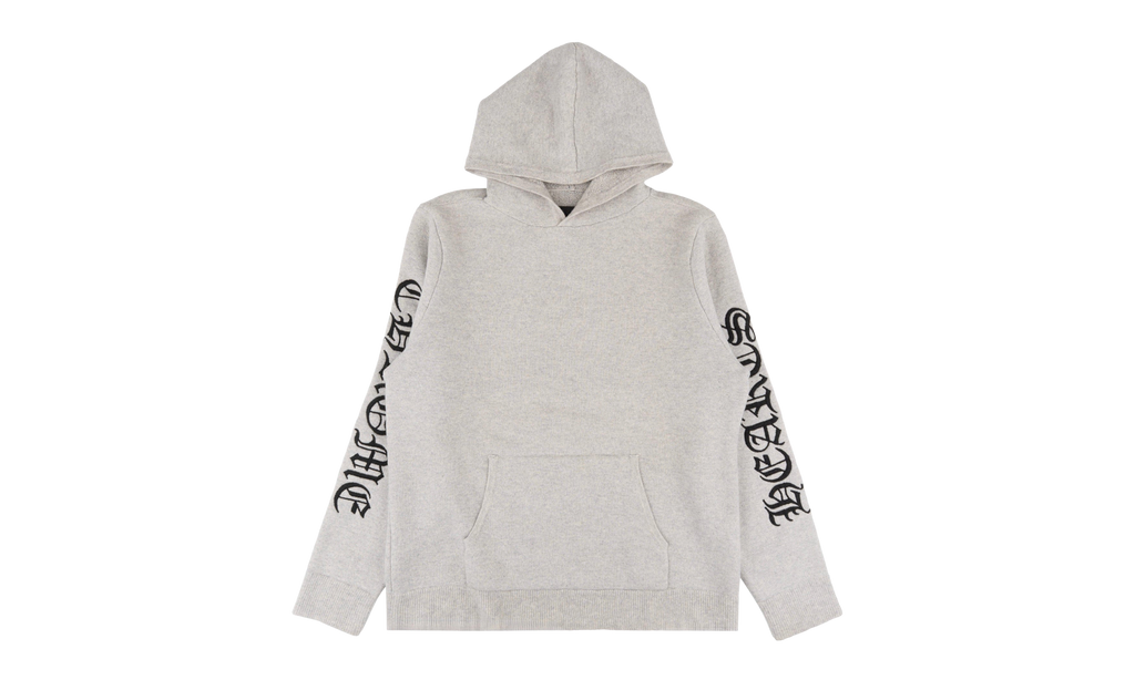Life Sentence Embroidered Logo Cashmere Hoodie "Grey / Black" CHRM1102