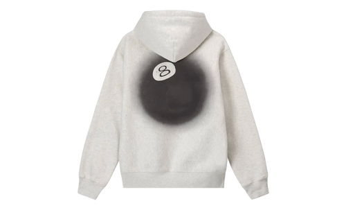 8 Ball Fade Hoodie "Ash Heather" STUS445
