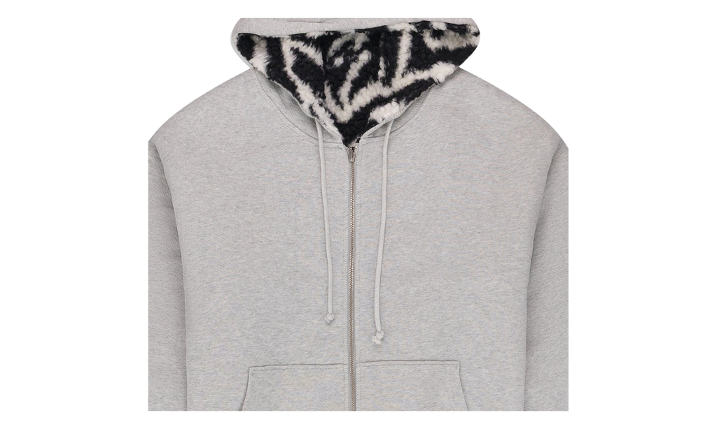 Zebra Lined Hoodie "Multi" DT1015