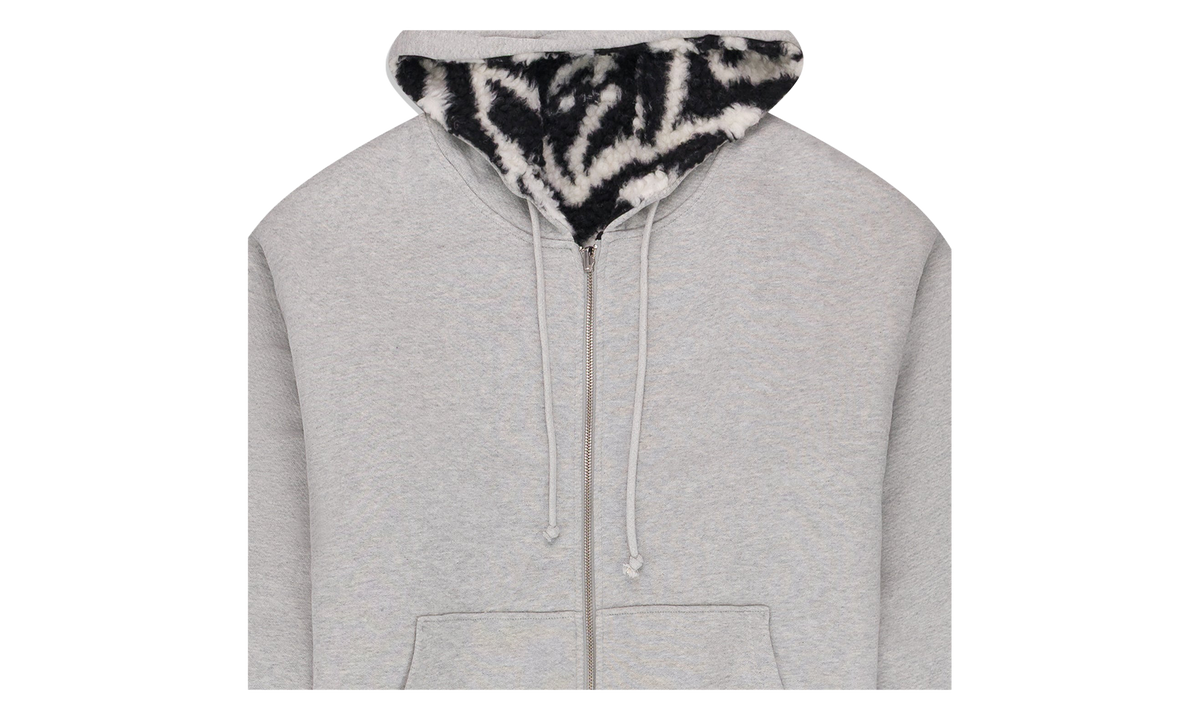 Zebra Lined Hoodie "Multi" DT1015