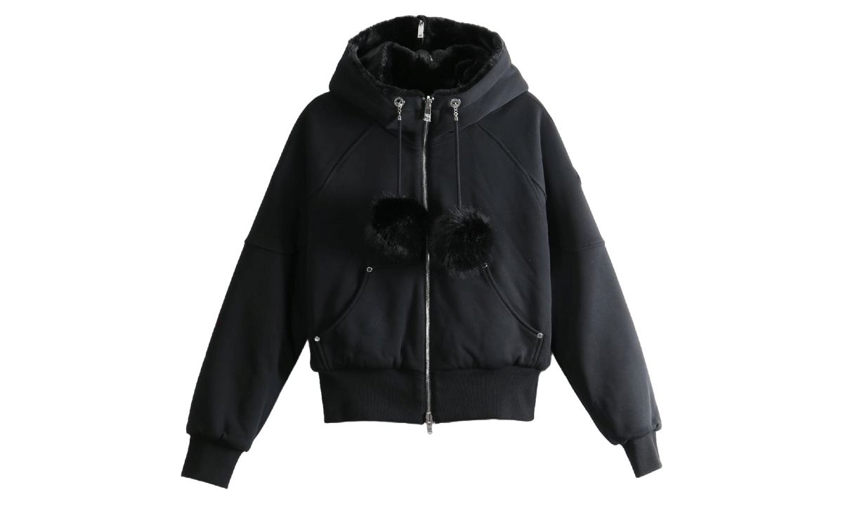 Oro Bunny Reversible Hoodie WMNS "Black" M36LS611 313
