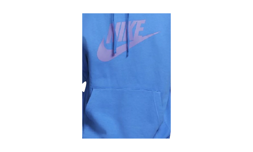 Sportswear Club Fleece Graphic Pullover Hoodie "BLUE / PURPLE" BV2973 435