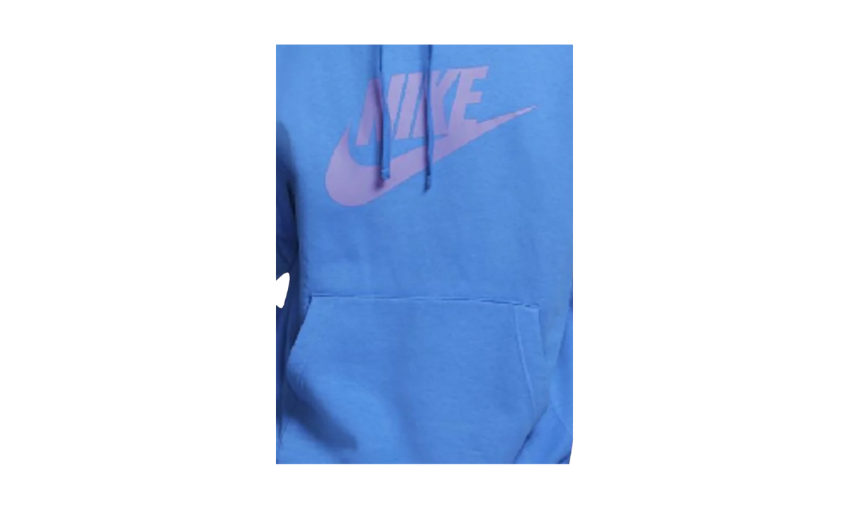 Sportswear Club Fleece Graphic Pullover Hoodie "BLUE / PURPLE" BV2973 435