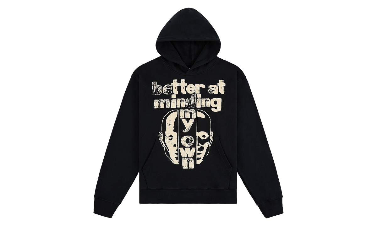 Better At Minding My Own Pullover Hoodie "Black" HTG260165 BLK