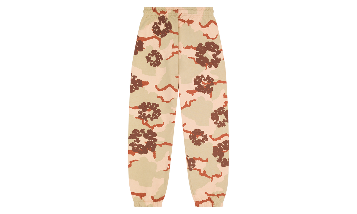 Cotton Wreath Sweatpants "Tan Camo" DT126